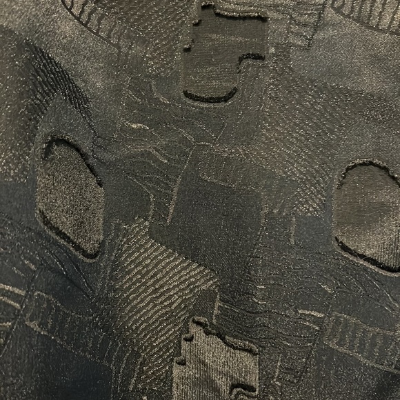 Mid  black dress long sleeve elegant - Picture 4 of 6